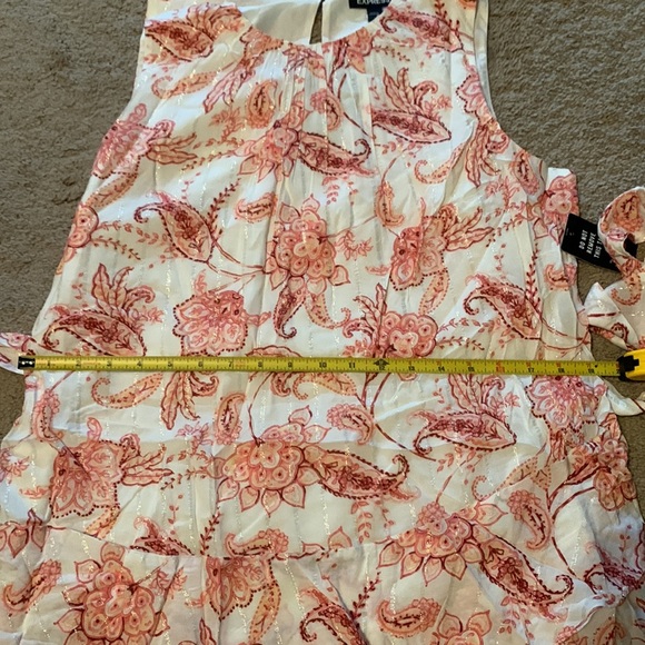 NWT Express Dress w/Tie Waist. Size L. - Picture 7 of 12